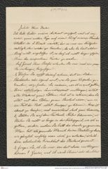 Nachlass Franz Steindachner, Brief von Heinrich Dohrn an Franz Steindachner (23.07.1868), Inv.Nr. 113.02, Seite 1